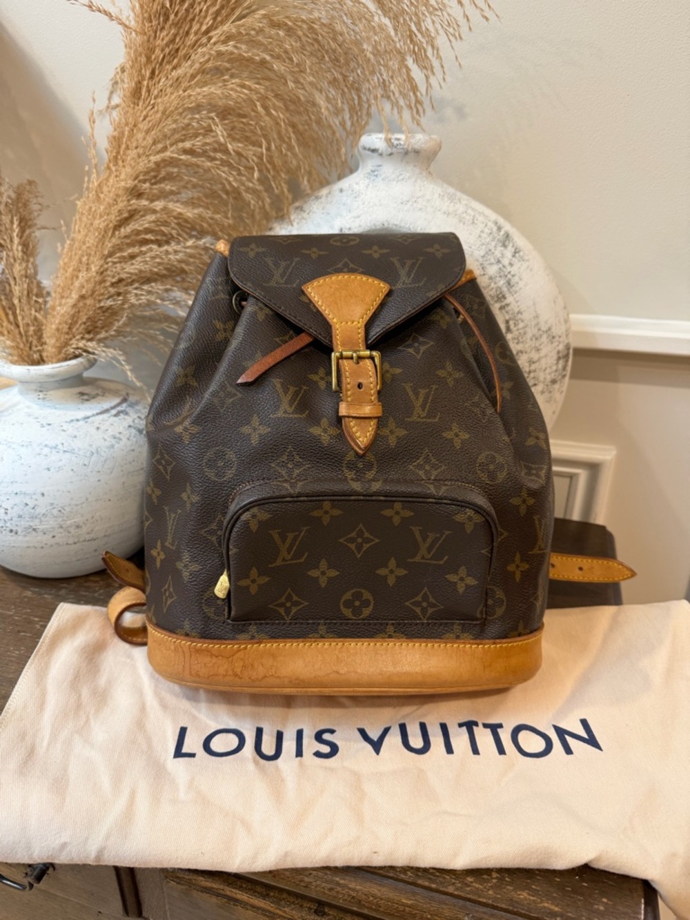 Louis Vuitton Monogram Montsouris MM backpack